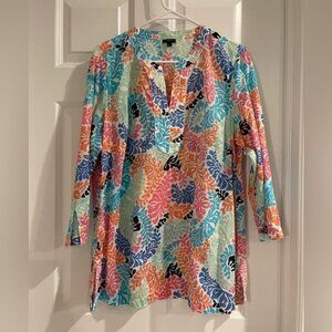 Talbots Spring Blouse 100% Cotton Size 1X
